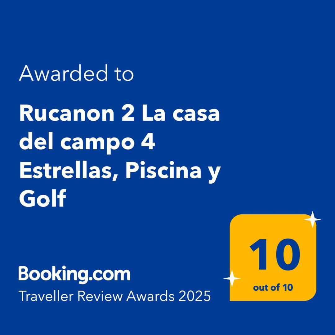 Rucanon 2 La Casa Del Campo 4 Estrellas, Piscina Y Golf Montánchez Kültér fotó